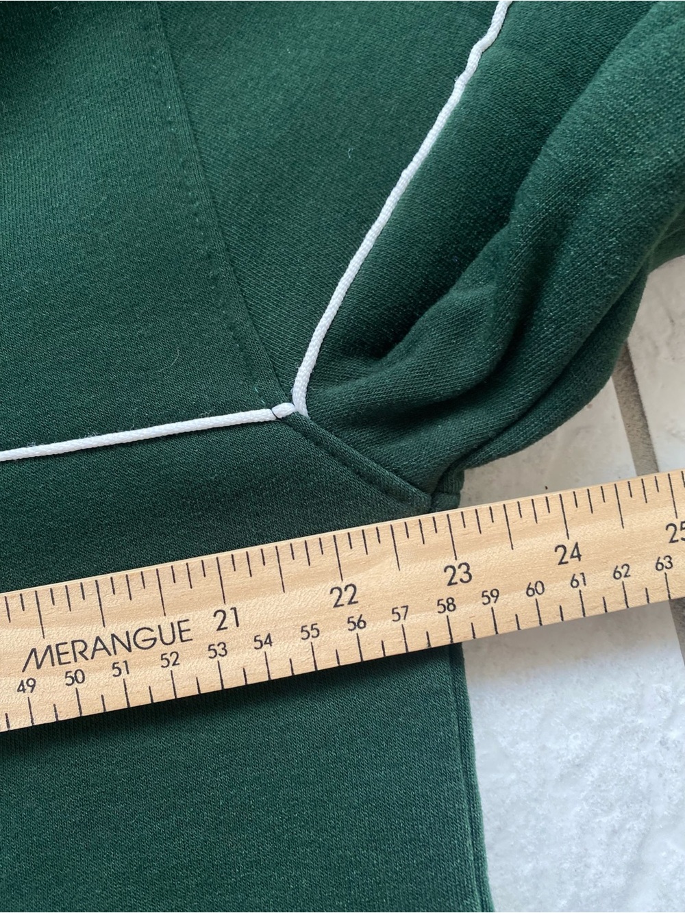 Michigan State Spartans Hoodie Mens L Green Embroidered Piping Sweatshirt NWT - Picture 7 of 9